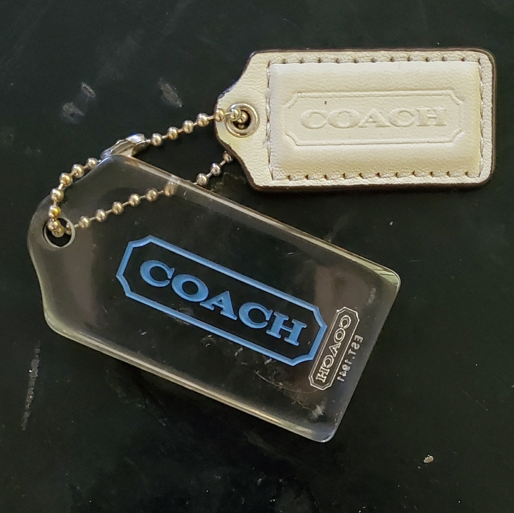 FREE ADD ON: COACH - Bag tags
